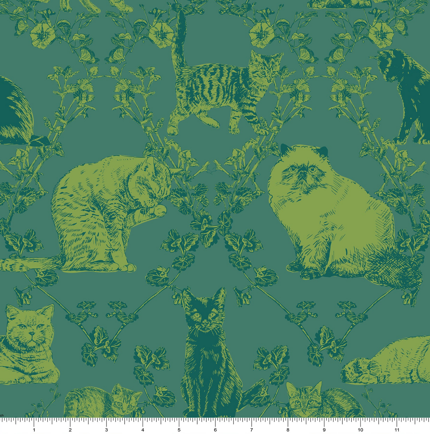 Catnip in Green