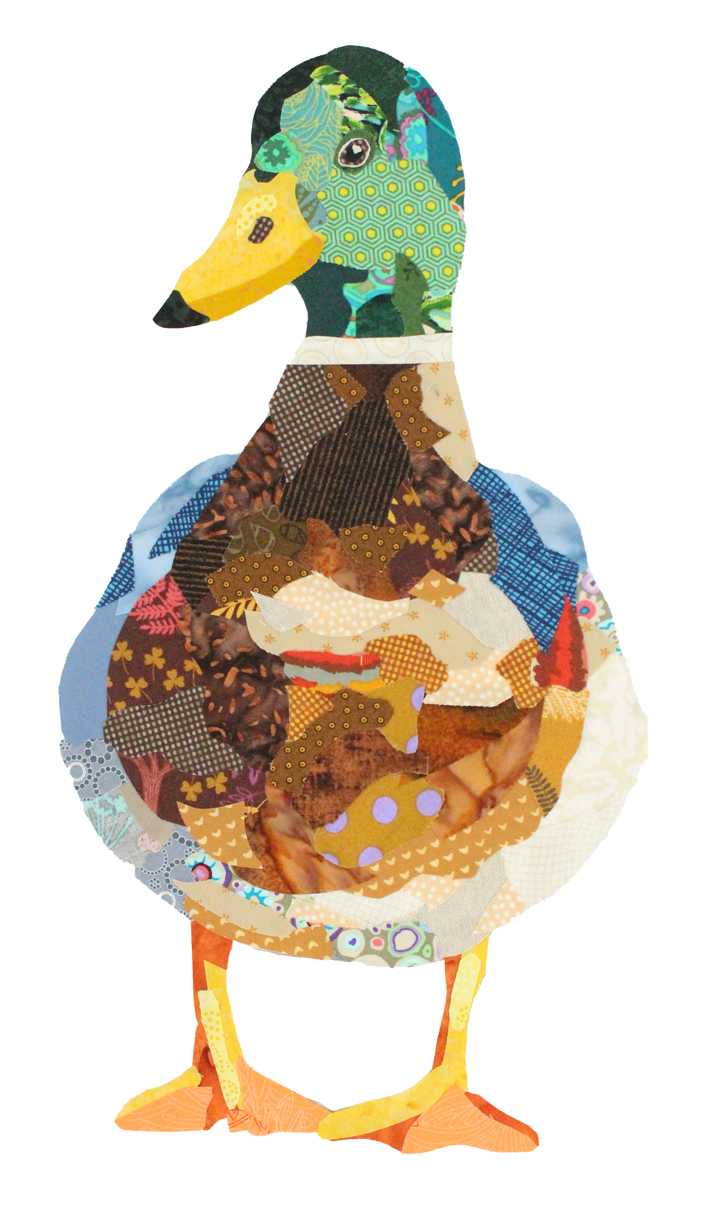 Take Flight: Fun with Textile Collage