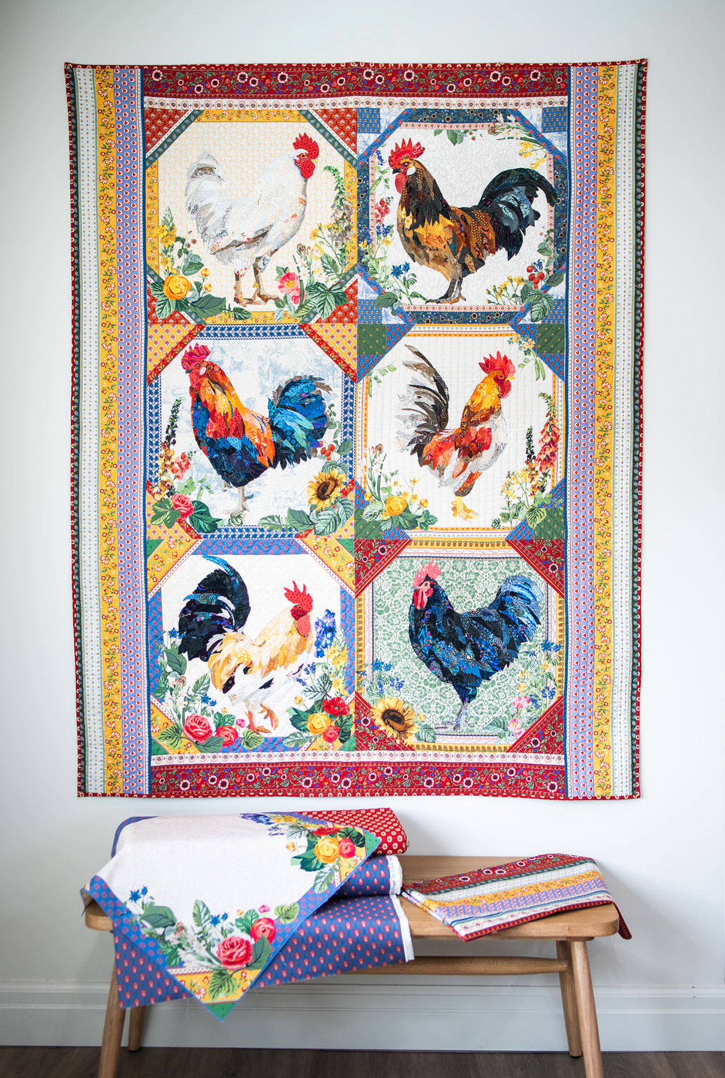 Petit Rouge Roosters